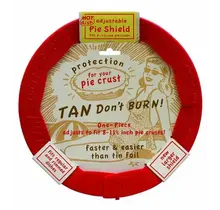 Silicone Pie Shield - Adjustable