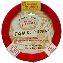 Silicone Pie Shield - Adjustable