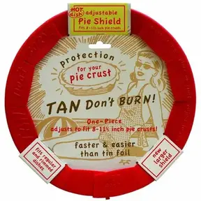 Silicone Pie Shield - Adjustable
