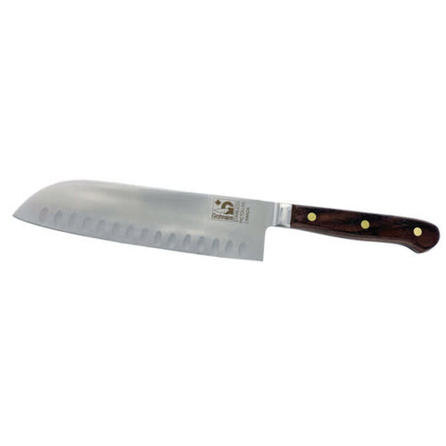 Grohmann 7" Santoku Granton Edge - Forged Grohmann 7" Santoku Granton Edge - Forged