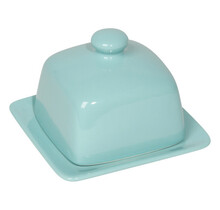 5036002 Butter Dish-Square-Eggshell