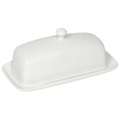 5037001 Butter Dish-Rect-White 5037001 Butter Dish-Rect-White