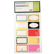 LABLG-Gift Labels Rectangular Set/50