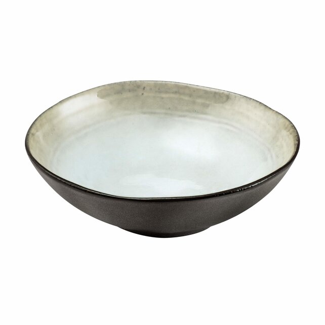 SHADOW NACRE/PEARL WHITE - Gourmet Deep Plate/Bowl