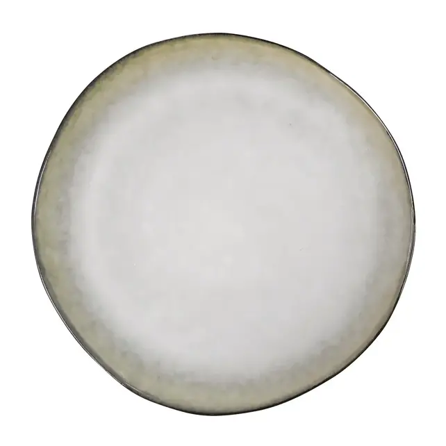 SHADOW NACRE/PEARL WHITE - Dinner Plate