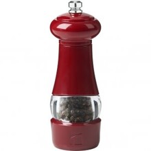 05317005 - 6.5" Funnel Pepper Mill -Red