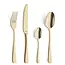 Couzon Flatware 24pc Set - Side Gold