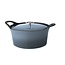 Cuisinox 28857 Cast Iron Round Casserole 24cm -Blue