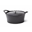 Cuisinox 29857 Cast Iron Round Casserole 24cm-Black