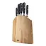 K502K20 "V" Sabatier 5 pc Knife Block