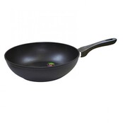 SQG-W32-Strauss Green Cuisine Wok 32cm