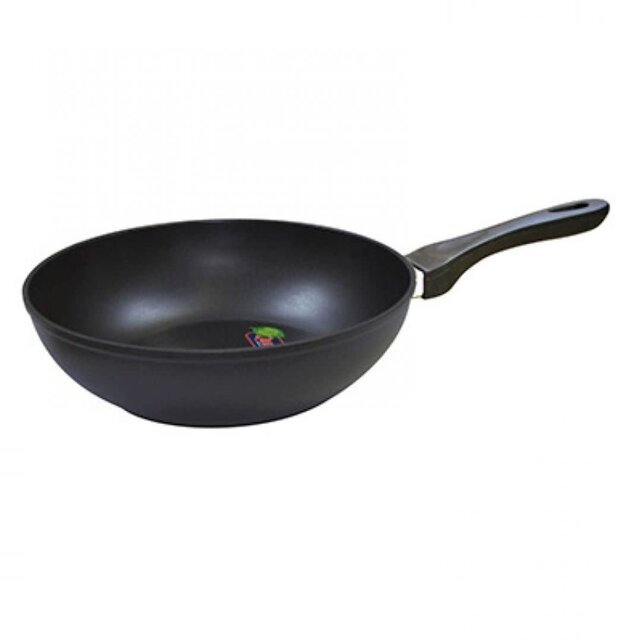 SQG-W32-Strauss Green Cuisine Wok 32cm