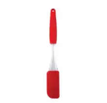 CS-14-SS02-Silicone & Acrylic Small Spatula-Red