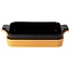 CF-DR391BK Rect. Casserole 15" w/Cork Tray-Black