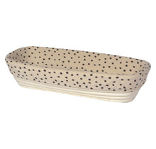 5188003 Banneton Rectangular Liner- Dots