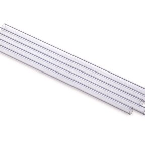 SX40201 Glass Drinking Straws w/Cleaning Brush-6pc