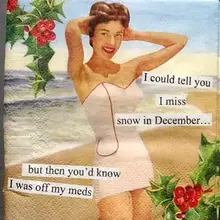 C945400-Cocktail Napkin-Off My Meds