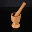 V37-333 Small Bamboo Mortar and Pestle