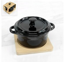 V37-133 Mini Bake Bowl-Black