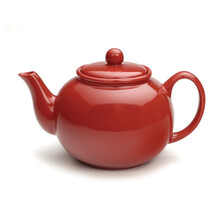 CHAIR Stoneware Teapot-Red