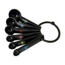 4837 Measuring Spoon Set-Black