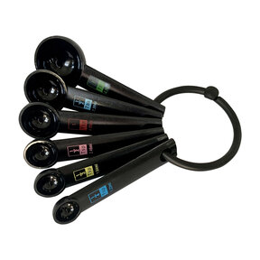 4837 Measuring Spoon Set-Black