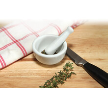 6240 Mini Mortar & Pestle-Porcelain