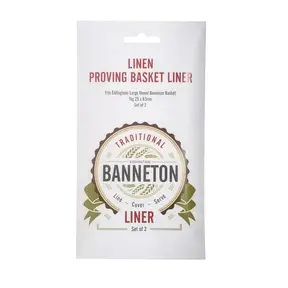 EDD70110 Linen Proving Basket Liner Set/2
