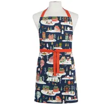 JAP1042D Apron-Candy Cane Lane