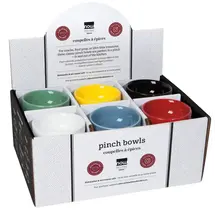 NBO2314D Pinch Bowl Assorted
