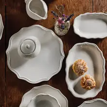 HSV2760D Platter 7.5" Provence -Ivory