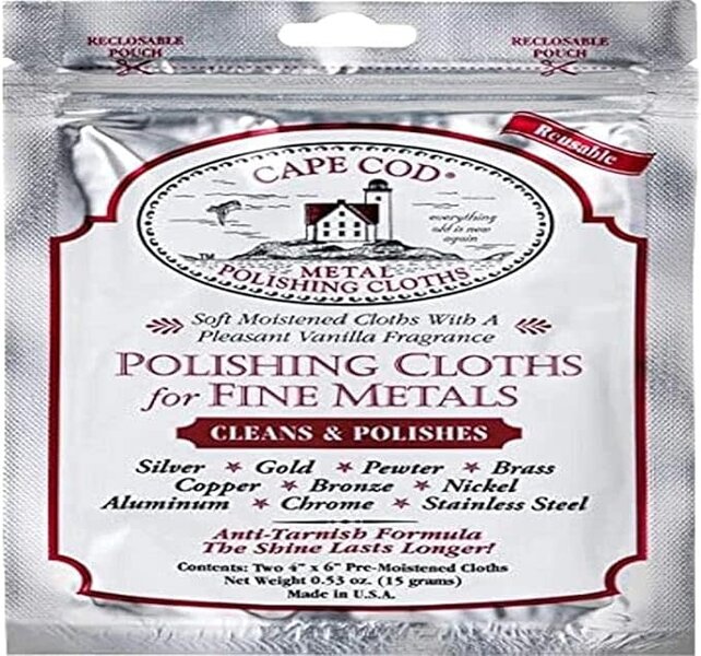CC8821 Cape Cod Metal Polishing Cloths CC8821 Cape Cod Metal Polishing Cloths