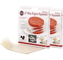 NP3404  6" Wax Paper Squares 250 pieces