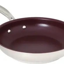2418-32-00 Confederation 32cm Fry Pan-Melbec Red