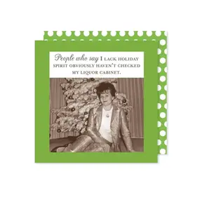 SMNX52 Cocktail Napkin-Lack Holiday Spirit