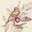 L1049960 Luncheon Napkin-Autumn Meadow Bird