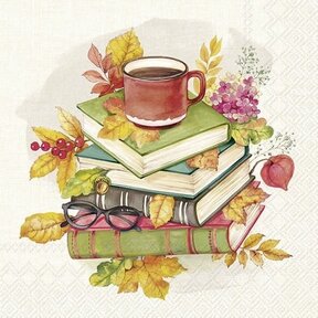 Cocktail Napkin - Reading Time