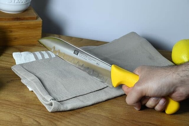 Twin Master 7" Santoku Granton Knife