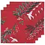 Now Designs 1757018-Winterblossom Napkins-Set/4