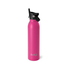 S104-B20S-HP Flip & Sip Water Bottle 20oz-Hot Pinl