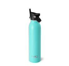 Flip & Sip Water Bottle 20oz - Aqua