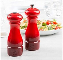 Maya 6" P. Mill & Shaker Set - Red