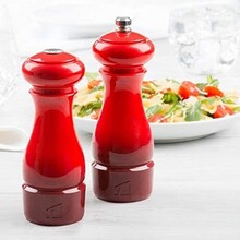 Maya 6" P. Mill & Shaker Set  Red