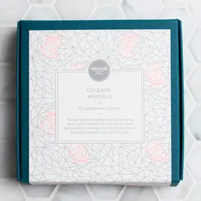 Origami Coaster - Box Set of 12