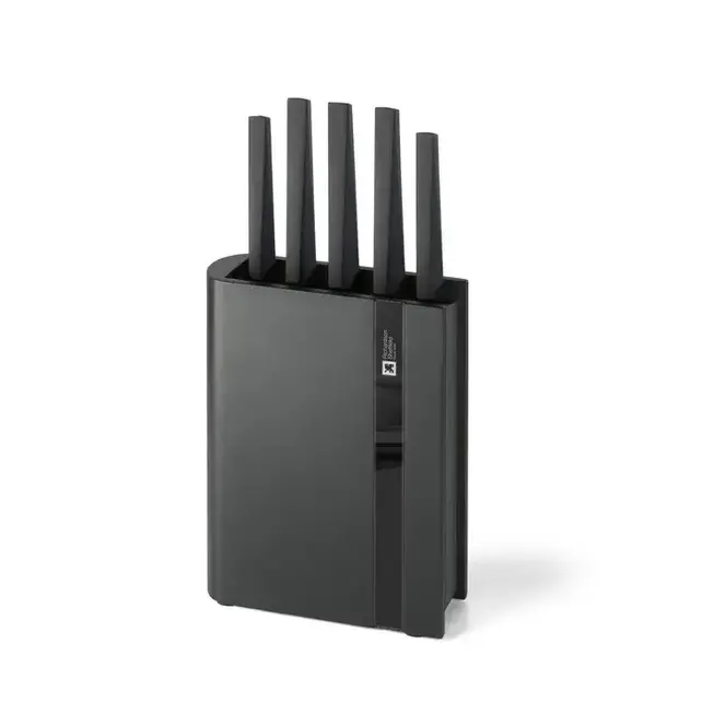 Edge 5pc Knife Block - Black