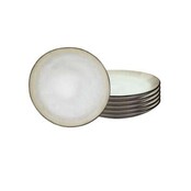 SHADOW NACRE/PEARL WHITE - Dessert Plate
