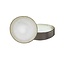 Medard De Noblat SHADOW NACRE/PEARL WHITE - Dessert Plate