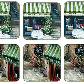 8475026-Pimpernel  Coasters-Trattoria  (Cafe)