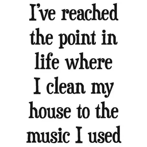 SFT0134 TOWEL- Clean My House To Music