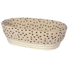 5187003 Banneton Oval Liner-Dots